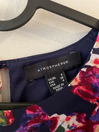 Vestido floral Atmosphere Talla S