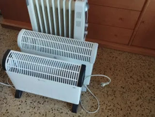 3 Calefactores Eléctricos