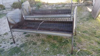 Comederos de ganado metálicos
