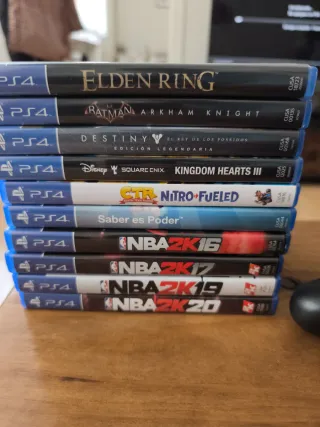 PS4 500GB + 2 Mandos + 10 Juegos + envío disp