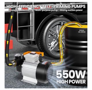 Bomba diésel 230V 550W 20-60L/min