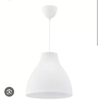 Lámpara colgante blanca Ikea