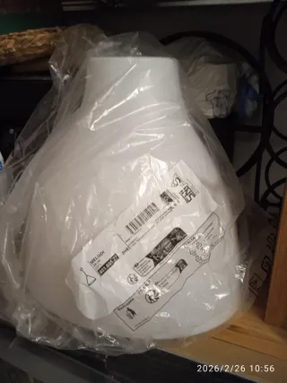 Lámpara colgante blanca Ikea