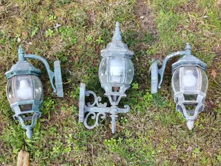 Lámparas de exterior estilo retro