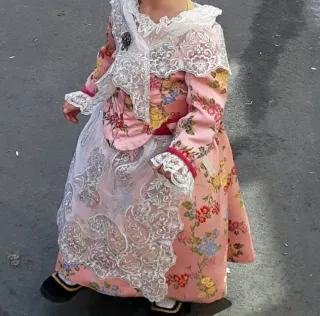 Traje Fallera Niña Multicolor 2 años