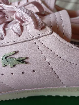 Zapatillas Lacoste Aura Rosa/Beige