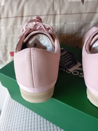Zapatillas Lacoste Aura Rosa/Beige