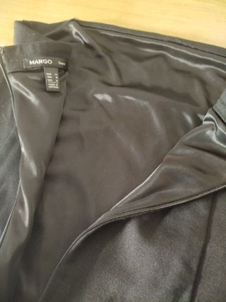 Vestido palabra de honor Mango Talla M