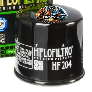 Filtro Aceite HF204 para Kawasaki Ninja Z750 Z1000