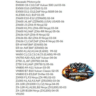 Filtro Aceite HF204 para Kawasaki Ninja Z750 Z1000