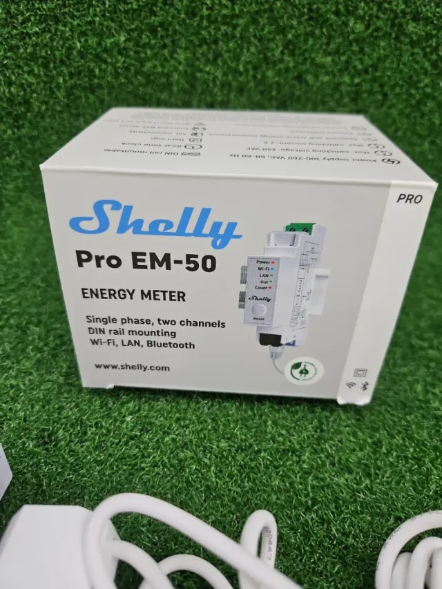 Shelly Pro EM-50A Medidor Eléctrico