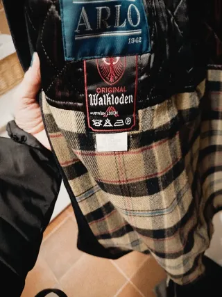 Chaquetón Loden Austriaco Caballero azul marino