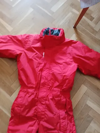 Mono de esquí rojo Talla 12