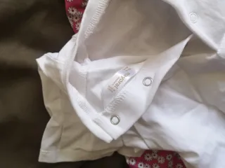 Conjunto Fato Treino Flores Rosa Bebé