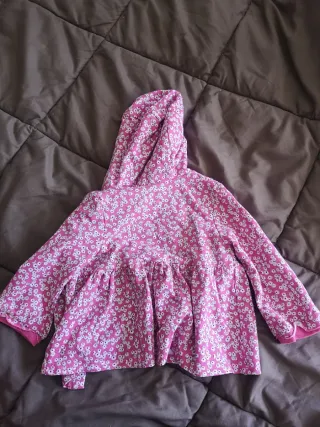 Conjunto Fato Treino Flores Rosa Bebé