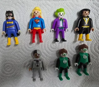 Figuras Playmobil Superhéroes y Villanos.