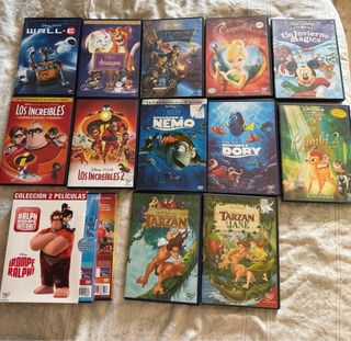 Lote 23 películas en DVD Disney + Dispositivo DVD
