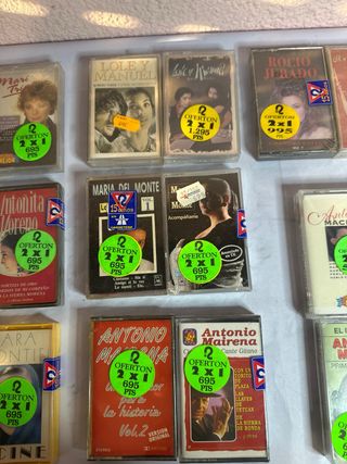 Lote Casetes Música Varios Artistas