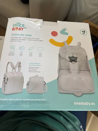 Interbaby Trona de Viaje Convertible