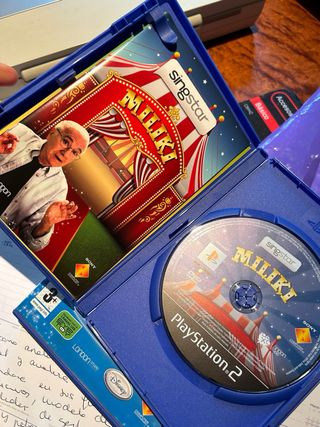 Singstar PlayStation 2: 2 Juegos Disney y Miliki