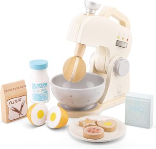 New Classic Toys 10707 - Set di miscelatori per cucina e cibo in bianco