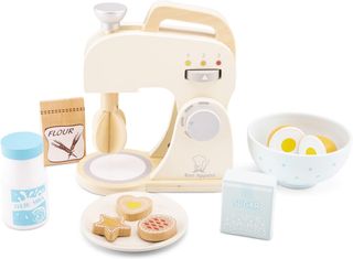 New Classic Toys 10707 - Set di miscelatori per cucina e cibo in bianco