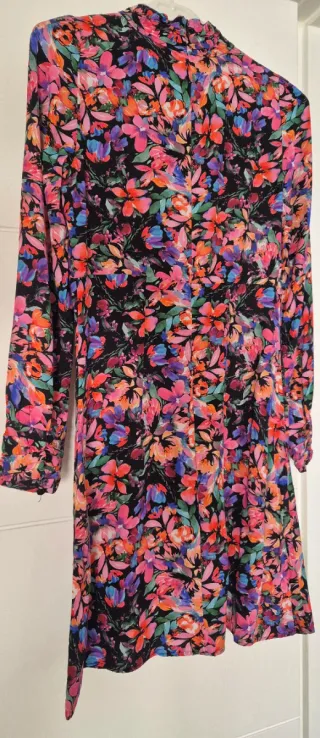 Vestido Naf Naf Estampado Floral T.38