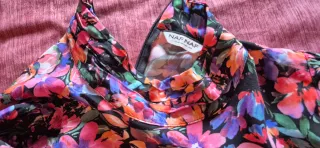 Vestido Naf Naf Estampado Floral T.38