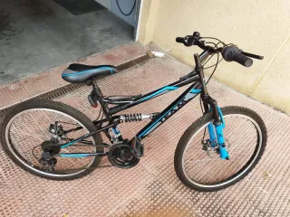 Bicicleta TEAM XTRAIL 24 Doble Suspensión