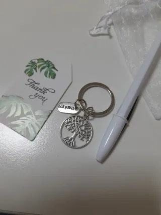 Portachiavi Albero della Vita Thank you