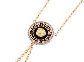 manita oro 18k con piedra