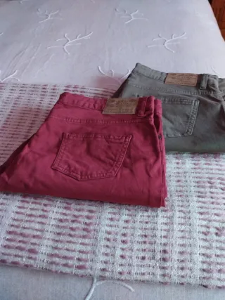 2 Pantalones Cortefiel Primavera Verano