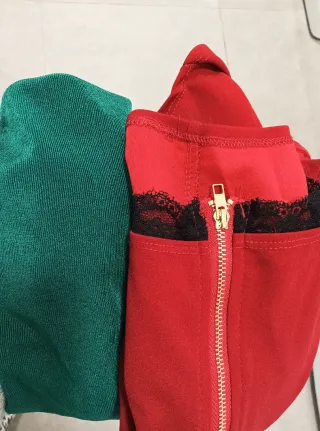 Camisetas espalda abierta y cremallera