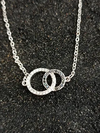 Lote Joyería Plata Anillos Entrelazados