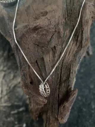 Lote Joyería Plata Anillos Entrelazados