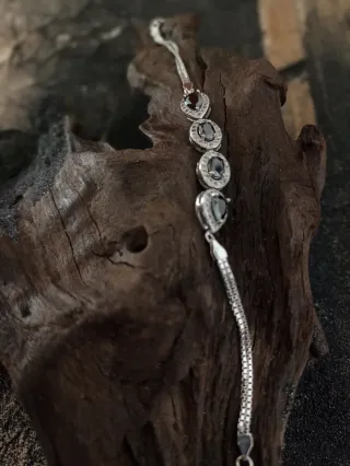 Lote Joyería Plata Anillos Entrelazados