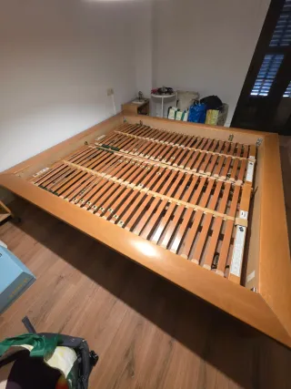 Somier Cama Japonesa Madera 180 x 200