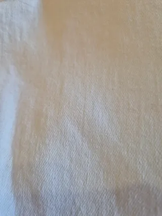 Pantalón Blanco Talla 36 Flare