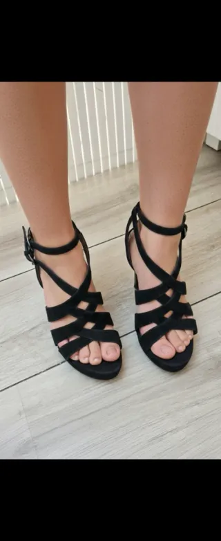 Sandalias Only Twiggy Negras