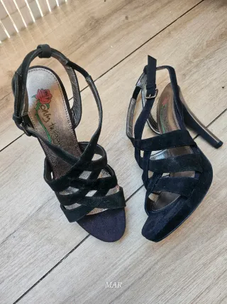 Sandalias Only Twiggy Negras