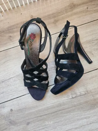 Sandalias Only Twiggy Negras