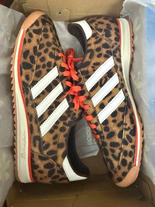 Zapatillas Animal Print Naranja