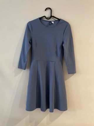 Vestido Azul H&M Divided Talla 34