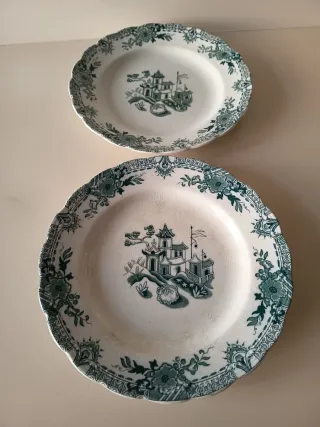 2 Platos Cerámica San Juan Aznalfarache