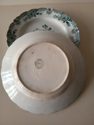 2 Platos Cerámica San Juan Aznalfarache