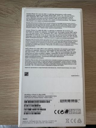 iPhone 12 64GB Blu Marino - prezzo negoziabile