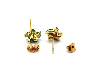 E1803371-0 Pendientes Oro 18k con Circonita