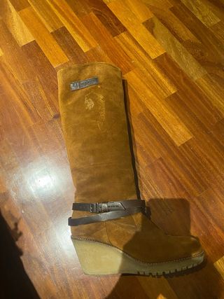Botas altas cuña U.S. Polo Assn. Talla 41
