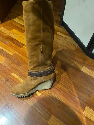 Botas altas cuña U.S. Polo Assn. Talla 41