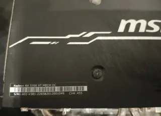 MSI RX 5700 XT Tarjeta Gráfica.